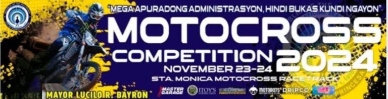 Mega Apuradong Administrasyon, Hindi Bukas Kundi Ngayon Motorcross Competition 2024