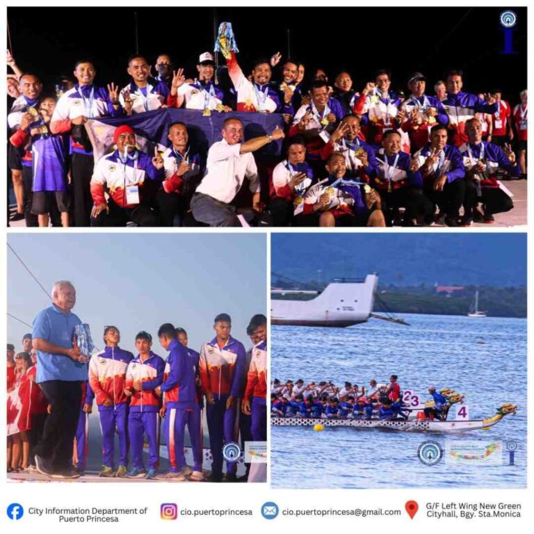 TEAM PHILIPPINES, OVER ALL CHAMPION SA GINANAP NA 2024 ICF DRAGON BOAT WORLD CHAMPIONSHIPS SA PUERTO PRINCESA