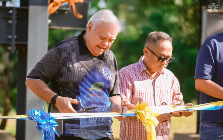 The blessing and inauguration of Screaming Eagle Zipline at Balayong People’s Park.