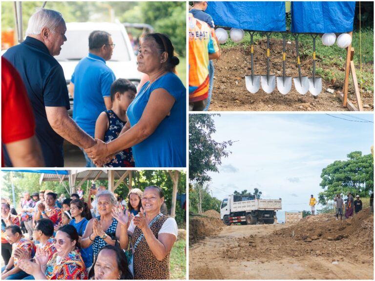 GROUNDBREAKING: CONCRETING OF PUROK MAGSASAKA ROAD 3