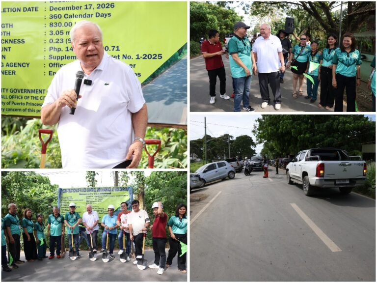 GROUNDBREAKING: CONSTRUCTION OF DRAINAGE AT WESCOM ROAD