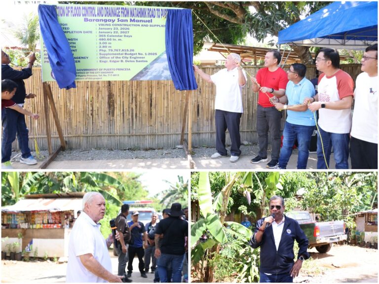GROUNDBREAKING: CONSTRUCTION OF DRAINAGE FROM MATAHIMIK TO PUROK BUHANGINAN