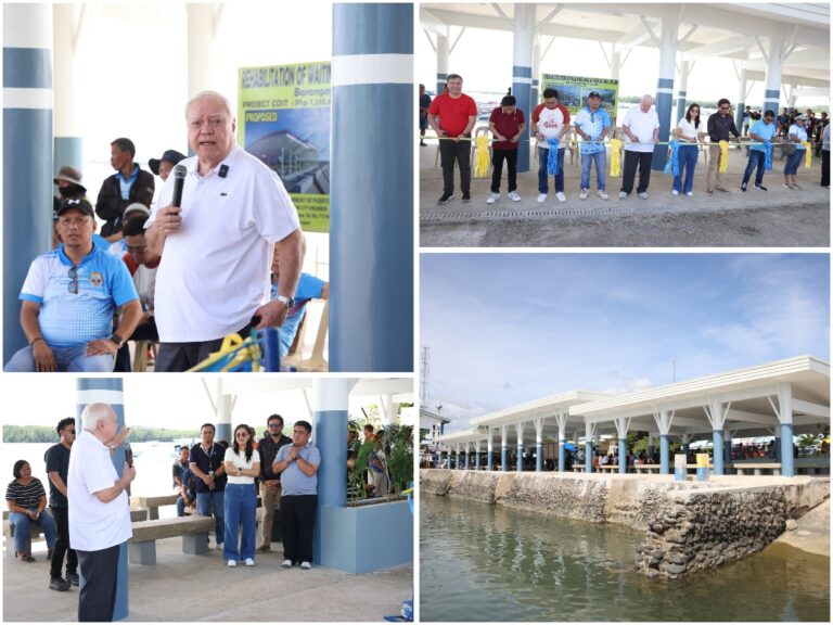BAGONG WAITING SHED SA HONDA BAY WHARF PARA SA MGA TURISTA