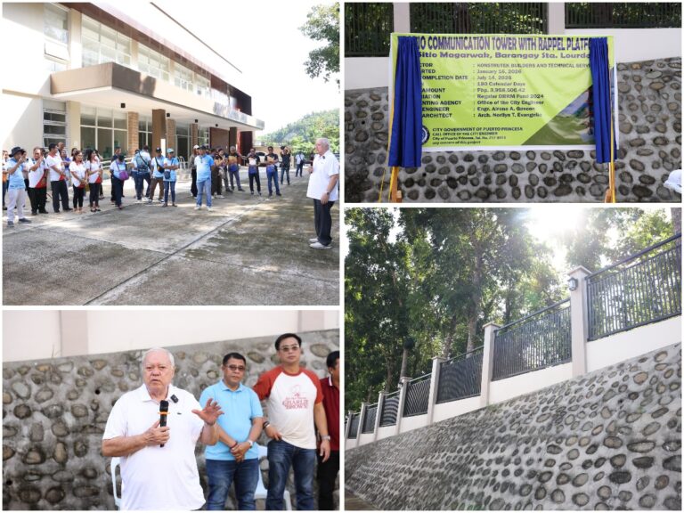 COMPLETION OF MAGARWAK ISOLATION FACILITY/DRRMO FACILITIES & GROUNDBREAKING OF RADIO COMMUNICATION TOWER WITH RAPPEL PLATFORM