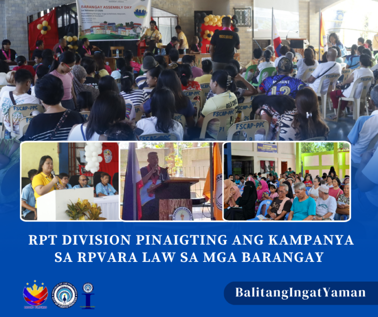 𝐑𝐏𝐓 𝐃𝐢𝐯𝐢𝐬𝐢𝐨𝐧 𝐩𝐢𝐧𝐚𝐢𝐠𝐭𝐢𝐧𝐠 𝐚𝐧𝐠 𝐤𝐚𝐦𝐩𝐚𝐧𝐲𝐚 𝐬𝐚 𝐑𝐏𝐕𝐀𝐑𝐀 𝐋𝐚𝐰 𝐬𝐚 𝐦𝐠𝐚 B𝐚𝐫𝐚𝐧𝐠𝐚𝐲