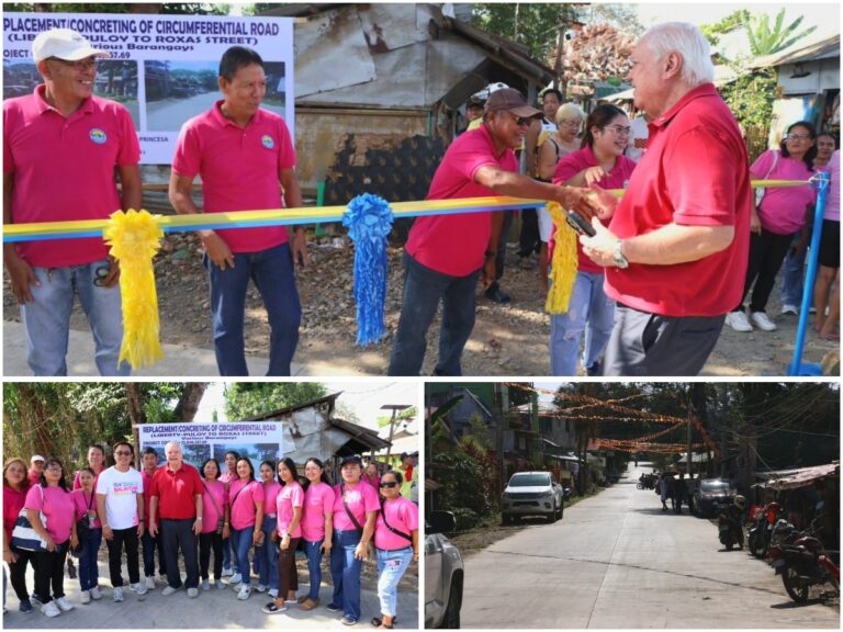 BAGONG KONKRETONG KALSADA SA LIBERTY PULOY HANGGANG ROXAS STREET