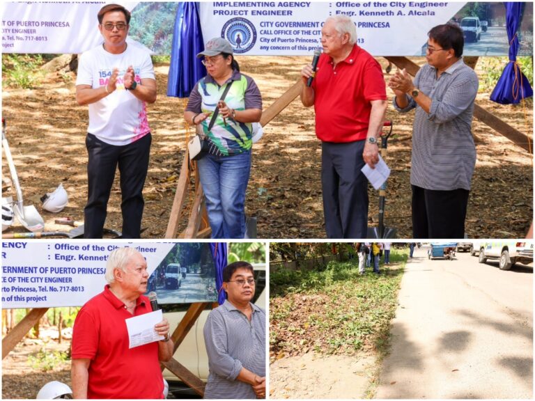 GROUNDBREAKING NG FLOOD CONTROL PROJECT SA PENEYRA ROAD – SOCRATES ROAD, SA SAN PEDRO