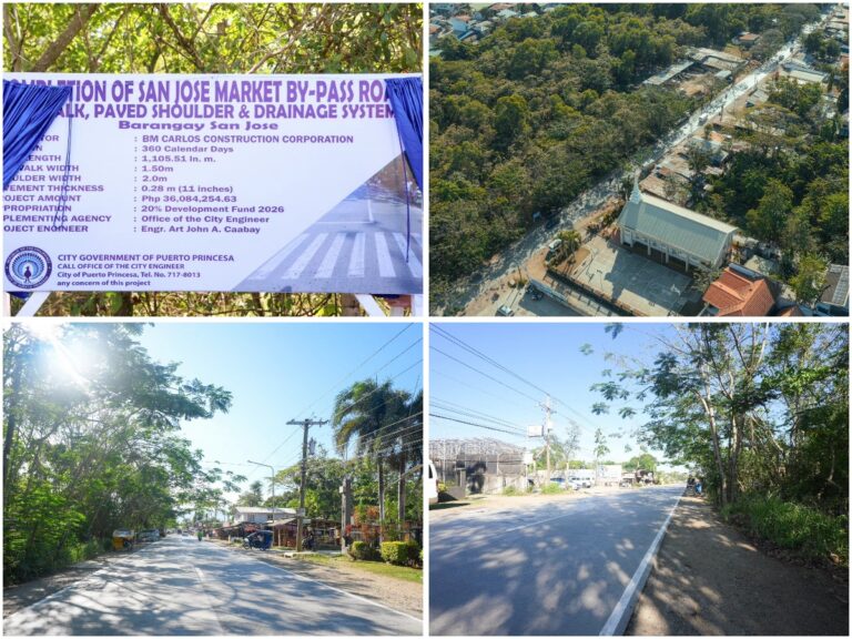 GROUNDBREAKING: COMPLETION OF SAN JOSE MARKET BYPASS ROAD WITH SIDEWALK, PAVED SHOULDER, & DRAINAGE SYSTEM