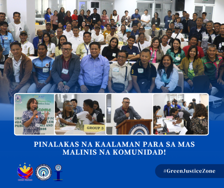 PINALAKAS NA KAALAMAN PARA SA MAS MALINIS NA KOMUNIDAD!