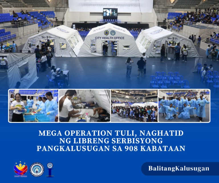 𝐌𝐄𝐆𝐀 𝐎𝐏𝐄𝐑𝐀𝐓𝐈𝐎𝐍 𝐓𝐔𝐋𝐈, 𝐍𝐀𝐆𝐇𝐀𝐓𝐈𝐃 𝐍𝐆 𝐋𝐈𝐁𝐑𝐄𝐍𝐆 𝐒𝐄𝐑𝐁𝐈𝐒𝐘𝐎𝐍𝐆 𝐏𝐀𝐍𝐆𝐊𝐀𝐋𝐔𝐒𝐔𝐆𝐀𝐍 𝐒𝐀 𝟗𝟎𝟖 𝐊𝐀𝐁𝐀𝐓𝐀𝐀𝐍