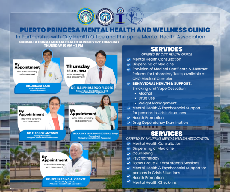 𝐏𝐔𝐄𝐑𝐓𝐎 𝐏𝐑𝐈𝐍𝐂𝐄𝐒𝐀 𝐂𝐈𝐓𝐘 𝐌𝐄𝐍𝐓𝐀𝐋 𝐇𝐄𝐀𝐋𝐓𝐇 𝐀𝐍𝐃 𝐖𝐄𝐋𝐋𝐍𝐄𝐒𝐒 𝐂𝐋𝐈𝐍𝐈𝐂, 𝐁𝐔𝐊𝐀𝐒 𝐍𝐀 𝐒𝐀 𝐏𝐔𝐁𝐋𝐈𝐊𝐎