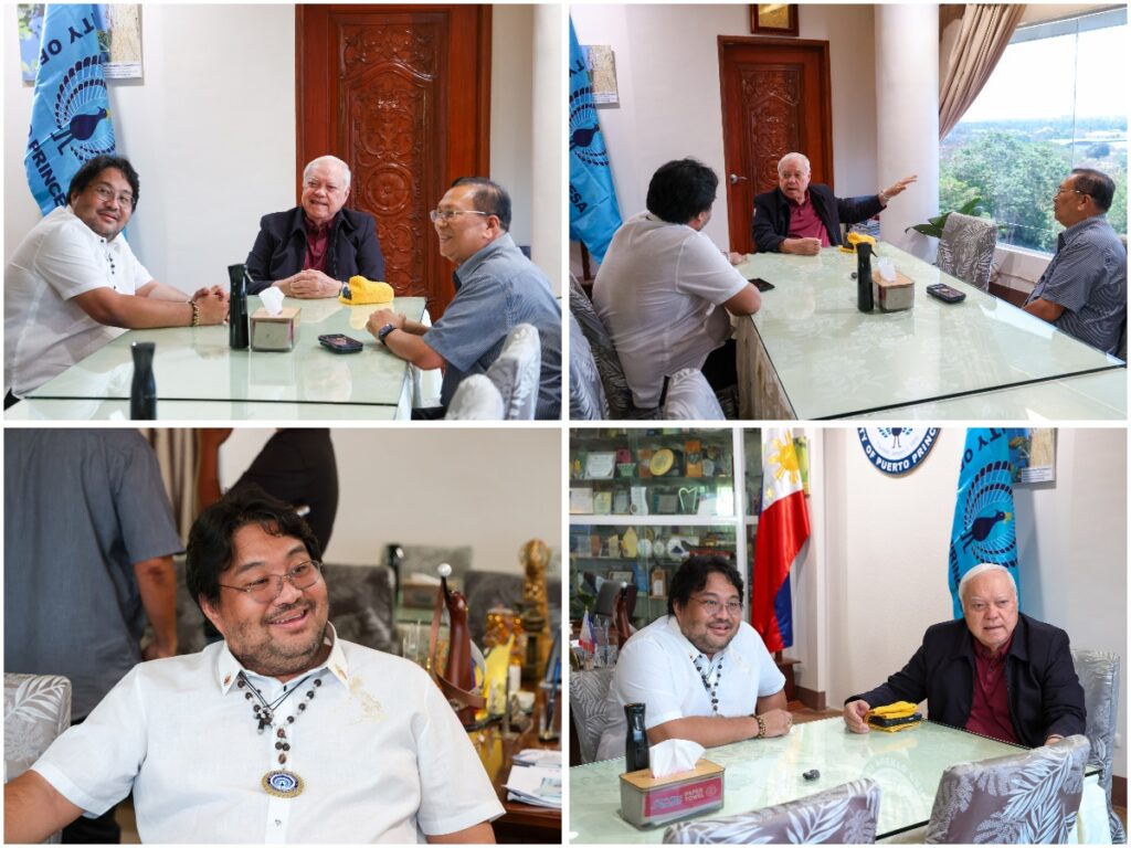 DR. XIAO CHUA PAYS COURTESY CALL TO MAYOR BAYRON