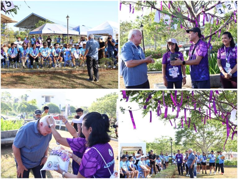 MAYOR BAYRON SUPPORTS JUDICIARY FUN RUN AND TREE NURTURING EVENT