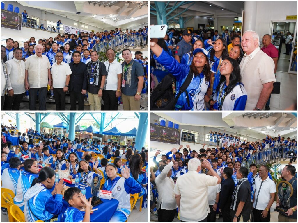 SALUDO SA MGA MAHUHUSAY NA ATLETA!