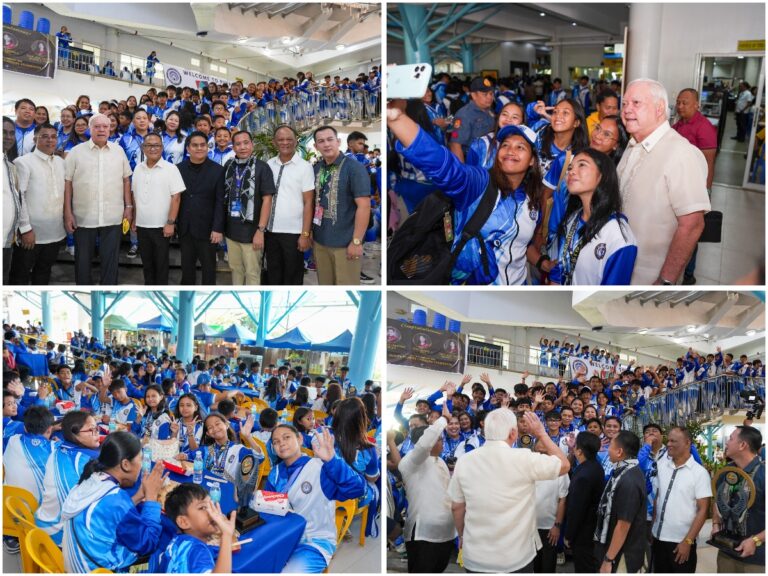 SALUDO SA MGA MAHUHUSAY NA ATLETA!