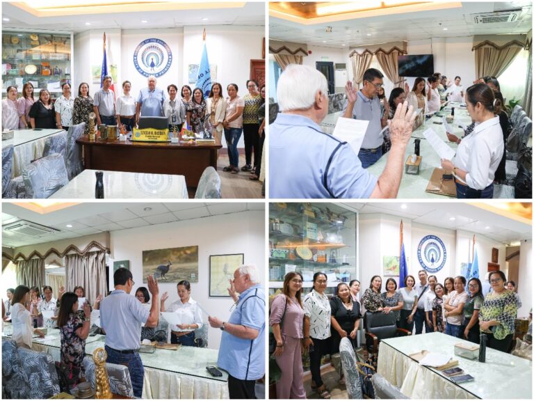 PANUNUMPA NG SOLO PARENTS FEDERATION, PINANGUNAHAN NI MAYOR BAYRON