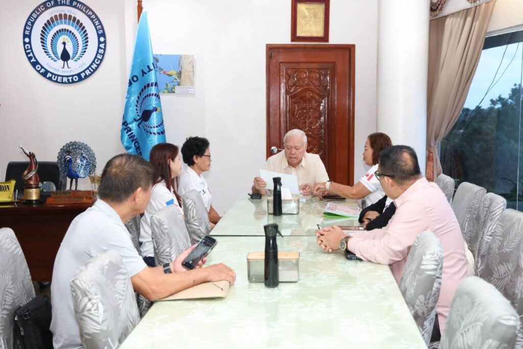 MAYOR BAYRON MEETS WITH INTERNATIONAL WHEELCHAIR FOUNDATION&ndash;PALAWAN CHAPTER