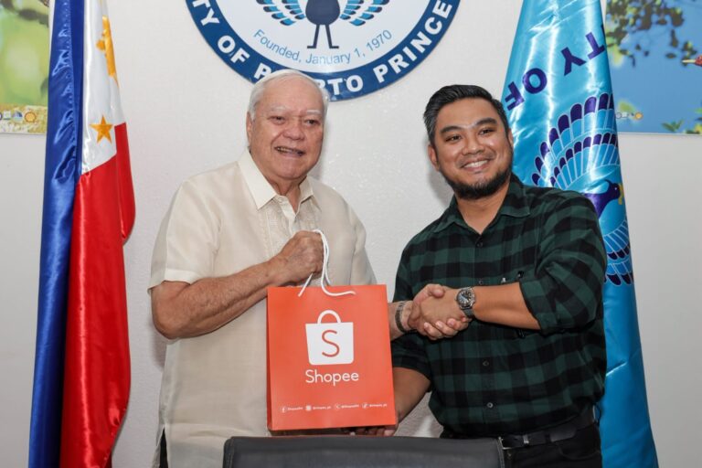 Shopee philippines representative Atty. Choi Petrache paid a courtesy visit to Mayor Lucilo R. Bayron to discuss possible collaborations for the development of Micro, Small and Medium Enterprises (MSMEs) in the city