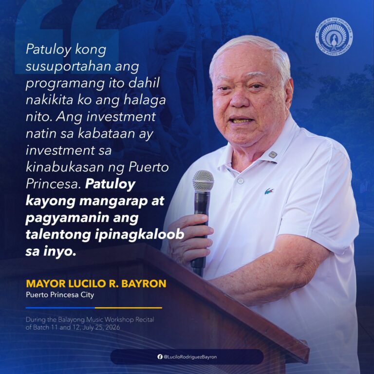 ‘I WILL CONTINUE TO SUPPORT THIS PROGRAM’