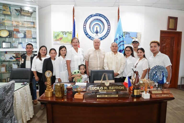 TESDA-PPSAT ALUMNI ASSOCIATION NEW OFFICERS PAY COURTESY CALL TO MAYOR BAYRON