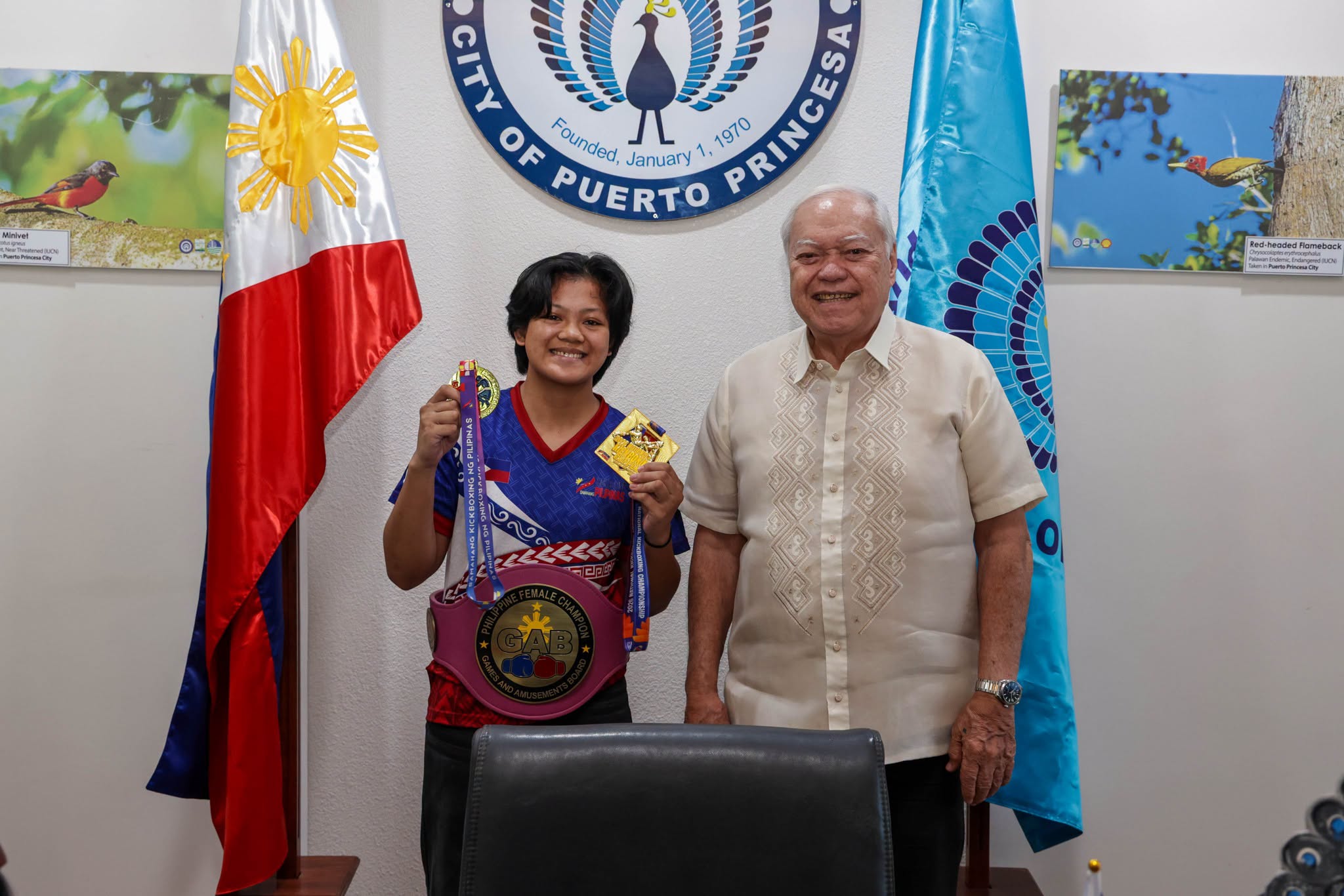 CHERRY MAY ROSAS, ATLETANG PRODUKTO NG FREE SPORTS CLINIC NG CITY GOVERNMENT, NAGDADALA NA NGAYON NG KARANGALAN SA LARANGAN NG BOXING AT KICKBOXING