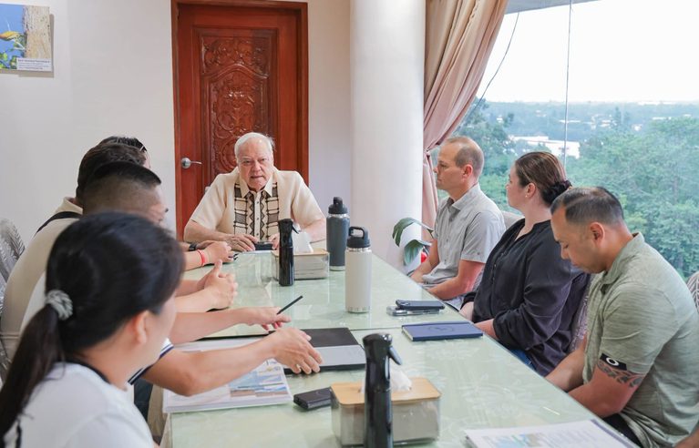AFP, U.S. COUNTERPARTS PAY COURTESY CALL TO MAYOR BAYRON AHEAD OF BALIKATAN 2027