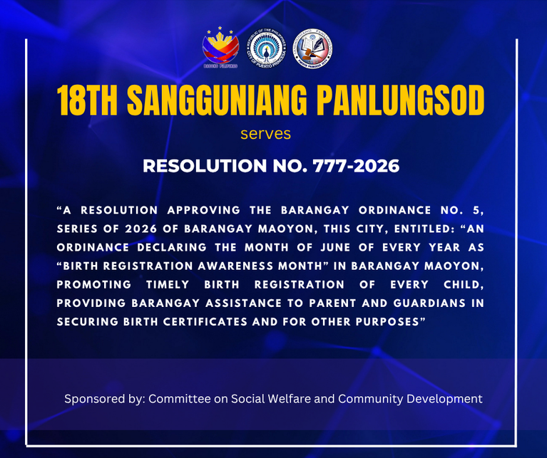 𝐉𝐔𝐍𝐄 𝐁𝐈𝐋𝐀𝐍𝐆 “𝐁𝐈𝐑𝐓𝐇 𝐑𝐄𝐆𝐈𝐒𝐓𝐑𝐀𝐓𝐈𝐎𝐍 𝐀𝐖𝐀𝐑𝐄𝐍𝐄𝐒𝐒 𝐌𝐎𝐍𝐓𝐇” 𝐒𝐀 𝐁𝐀𝐑𝐀𝐍𝐆𝐀𝐘 𝐌𝐀𝐎𝐘𝐎𝐍