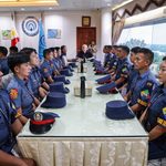 44 POLICE TRAINEES NG PUERTO PRINCESA CITY POLICE OFFICE, PORMAL NA IPRINISENTA KAY MAYOR BAYRON