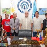 PEMSEA OFFICIAL PAYS COURTESY CALL ON MAYOR BAYRON, DISCUSSES MARINE PLASTIC REDUCTION PROJECT