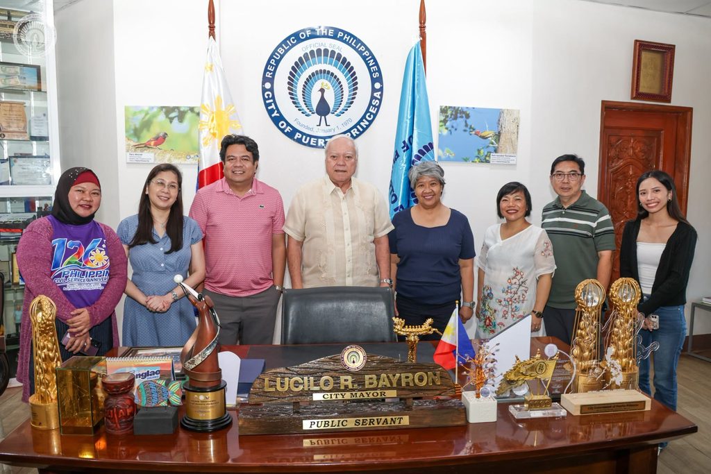 U.S. DEPARTMENT OF STATE, LEAP GLOBAL REPRESENTATIVES PAY COURTESY CALL ON MAYOR BAYRON