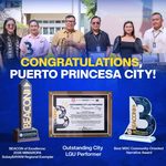 TATLONG PAGKILALA PARA SA PUERTO PRINCESA!