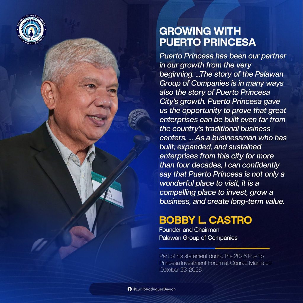 &lsquo;GROWING WITH PUERTO PRINCESA&rsquo;