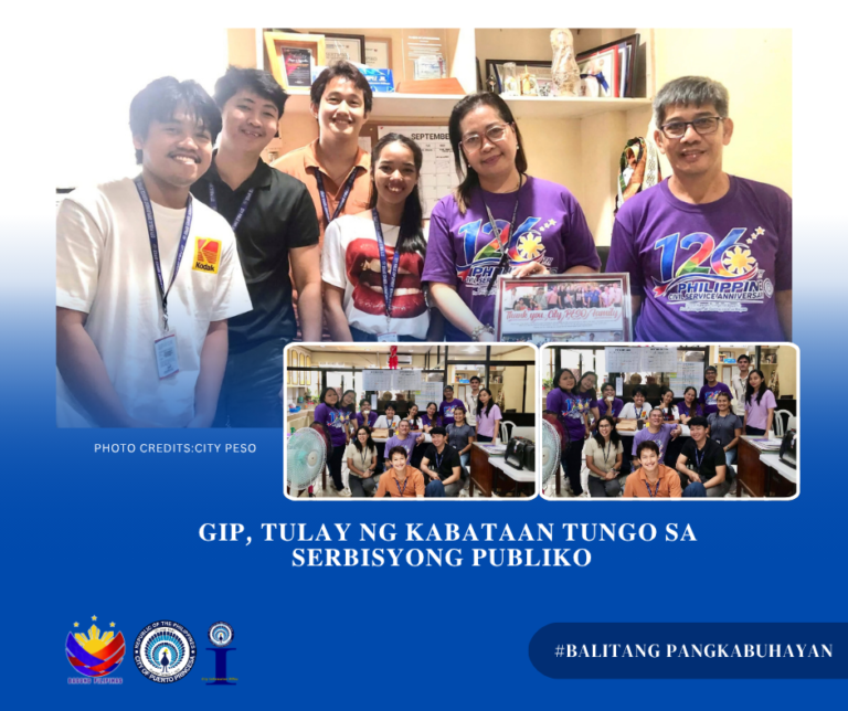 𝐆𝐈𝐏, 𝐓𝐔𝐋𝐀𝐘 𝐍𝐆 𝐊𝐀𝐁𝐀𝐓𝐀𝐀𝐍 𝐓𝐔𝐍𝐆𝐎 𝐒𝐀 𝐒𝐄𝐑𝐁𝐈𝐒𝐘𝐎𝐍𝐆 𝐏𝐔𝐁𝐋𝐈𝐊𝐎